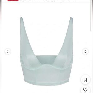 SKIMS Glissenette Corset Ice